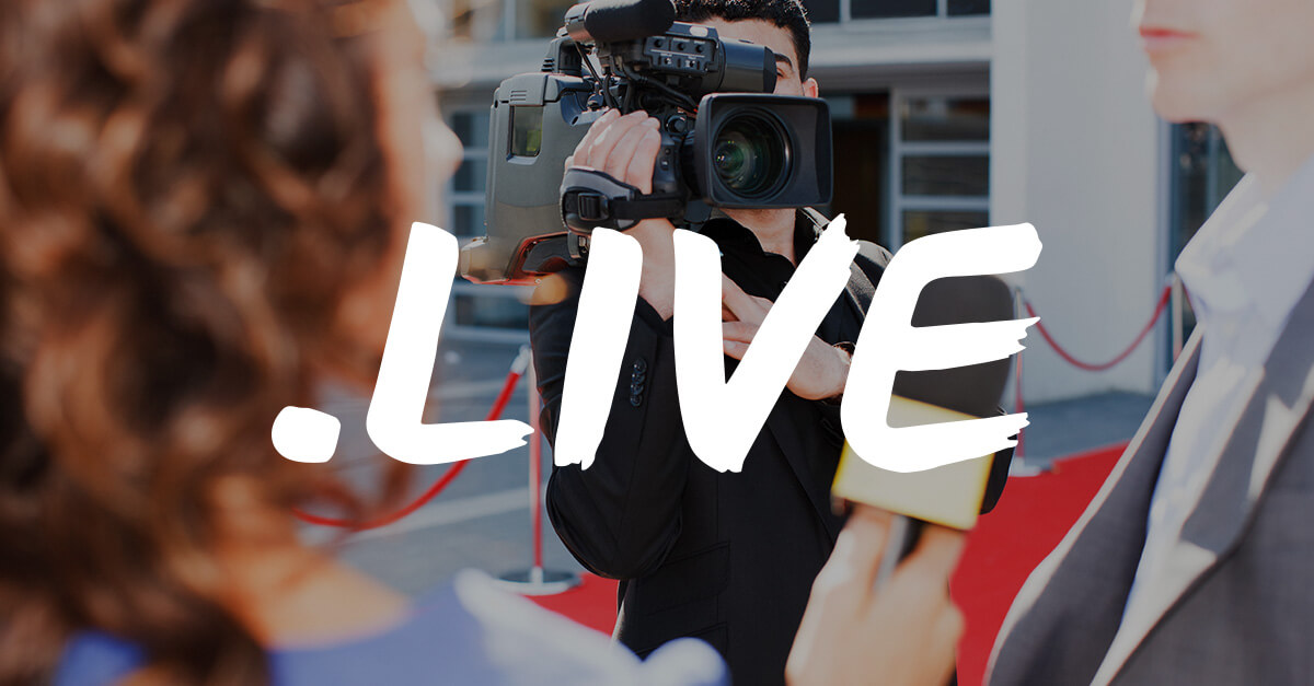 register a .live tld